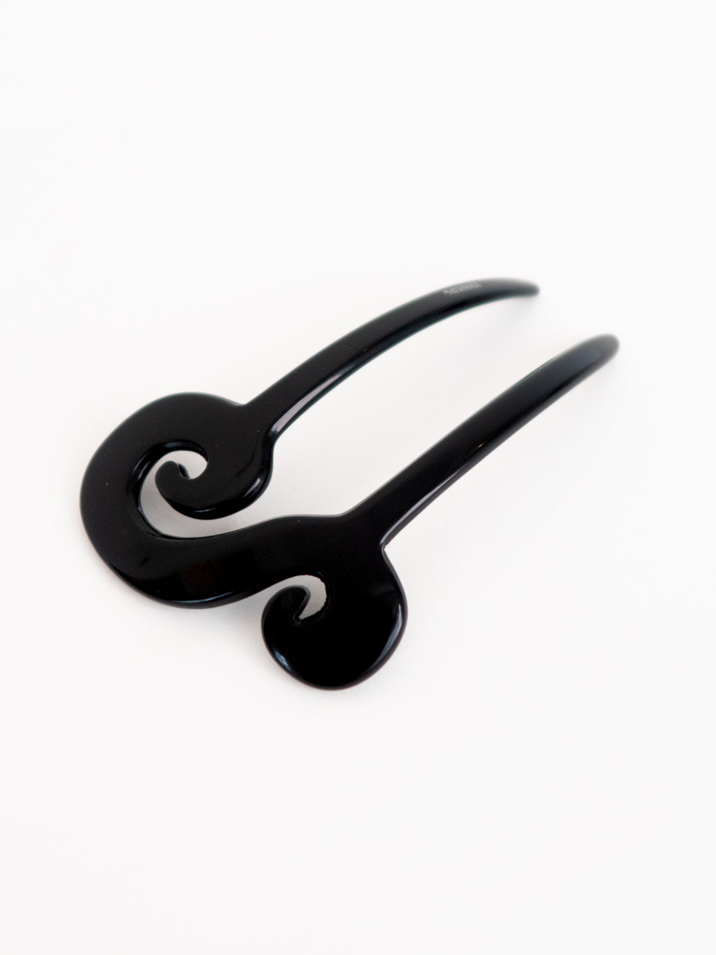 Spiral French Pin - Black