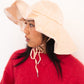 Raw Silk Sun Hat - Ballet