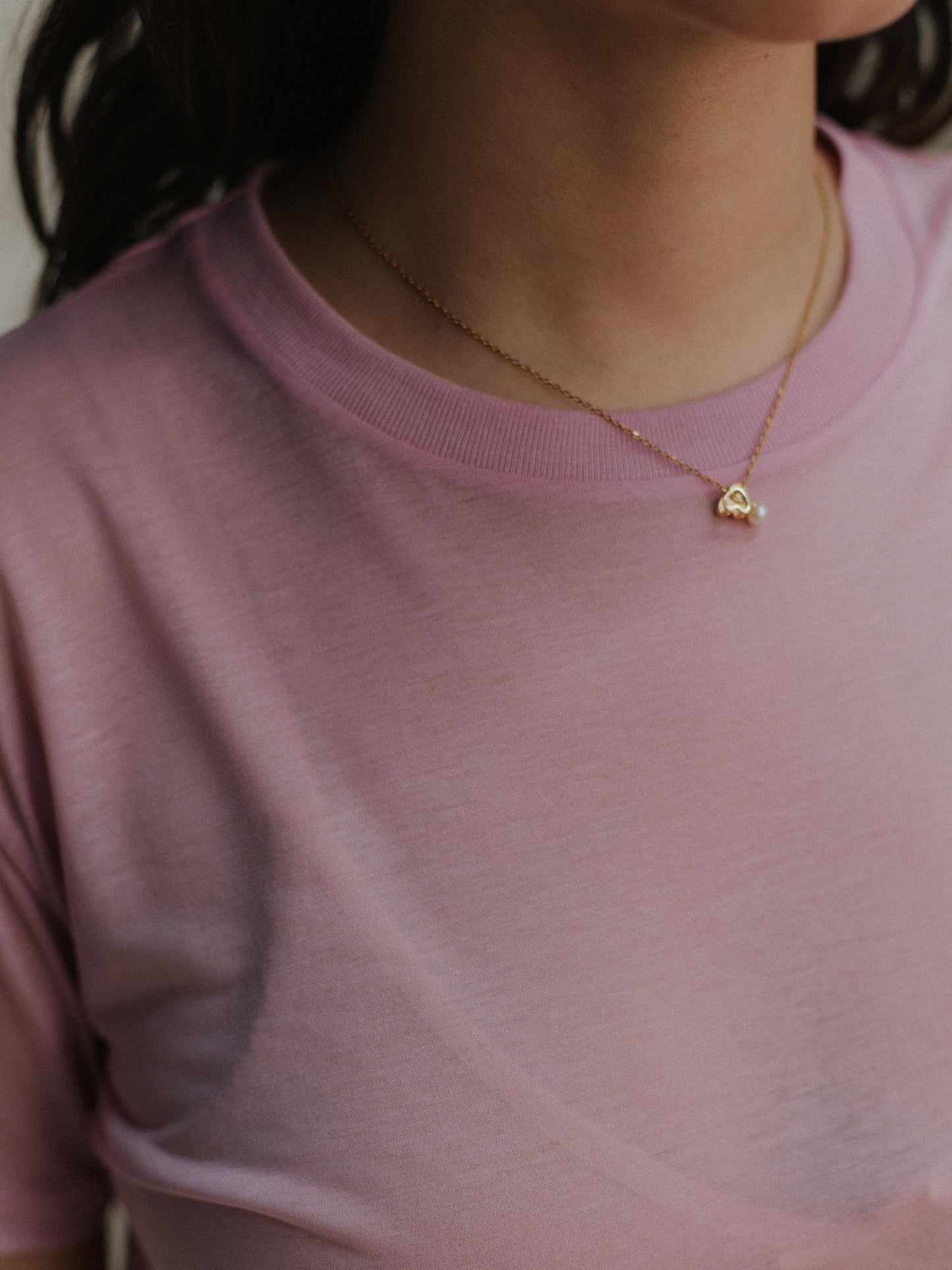 Tee Shirt Bamboo Lyocell - Doro Pink