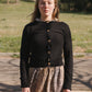Tier Cardigan Recycled Cashmere - Black