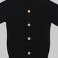 Tier Cardigan Recycled Cashmere - Black