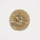Plissé Silk Scrunchie - Beige