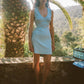 Carrie Mini Dress - Lagoon