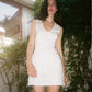 Carrie Mini Dress - White