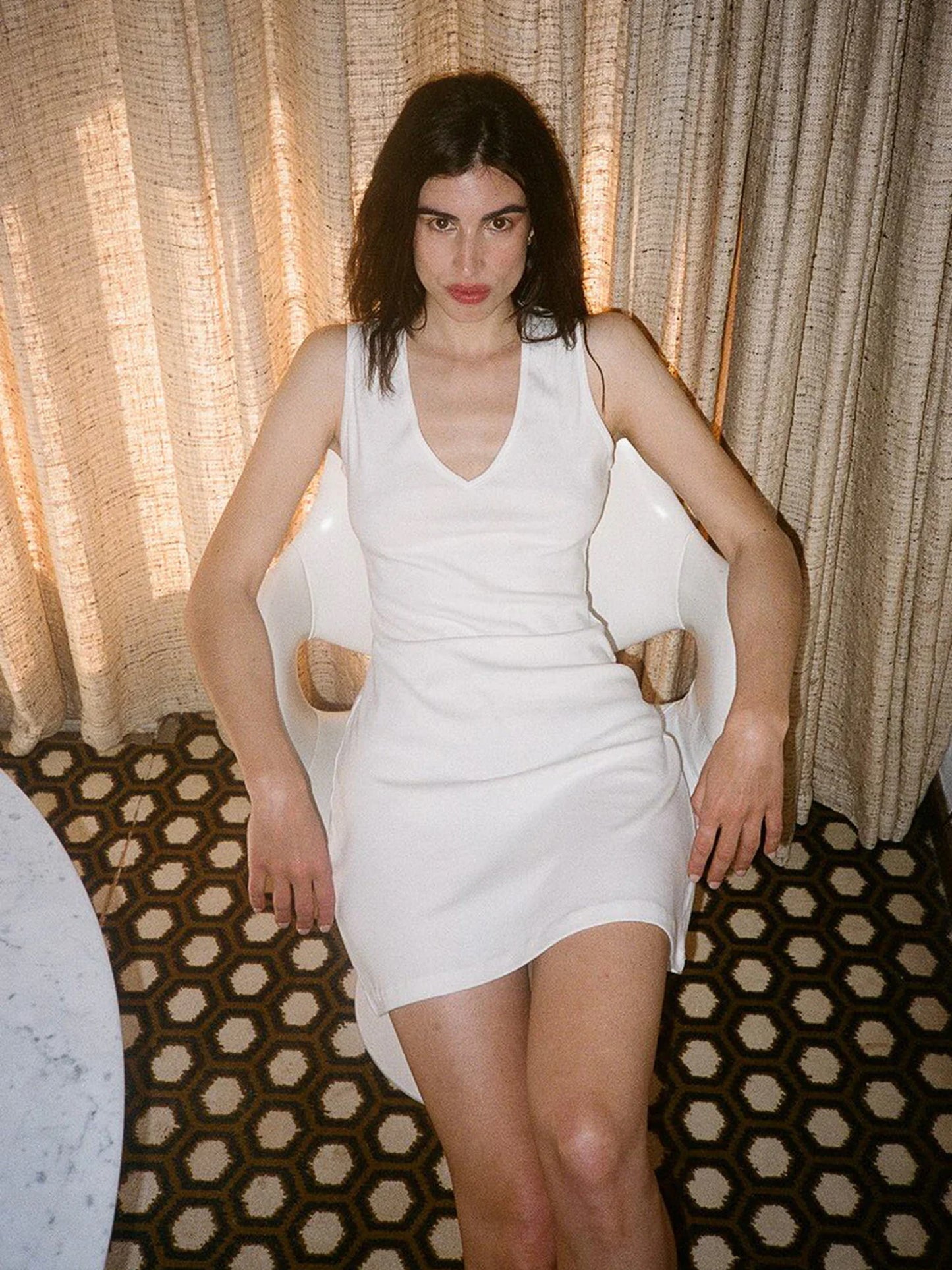 Carrie Mini Dress - White