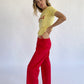 Tie Pants - Red