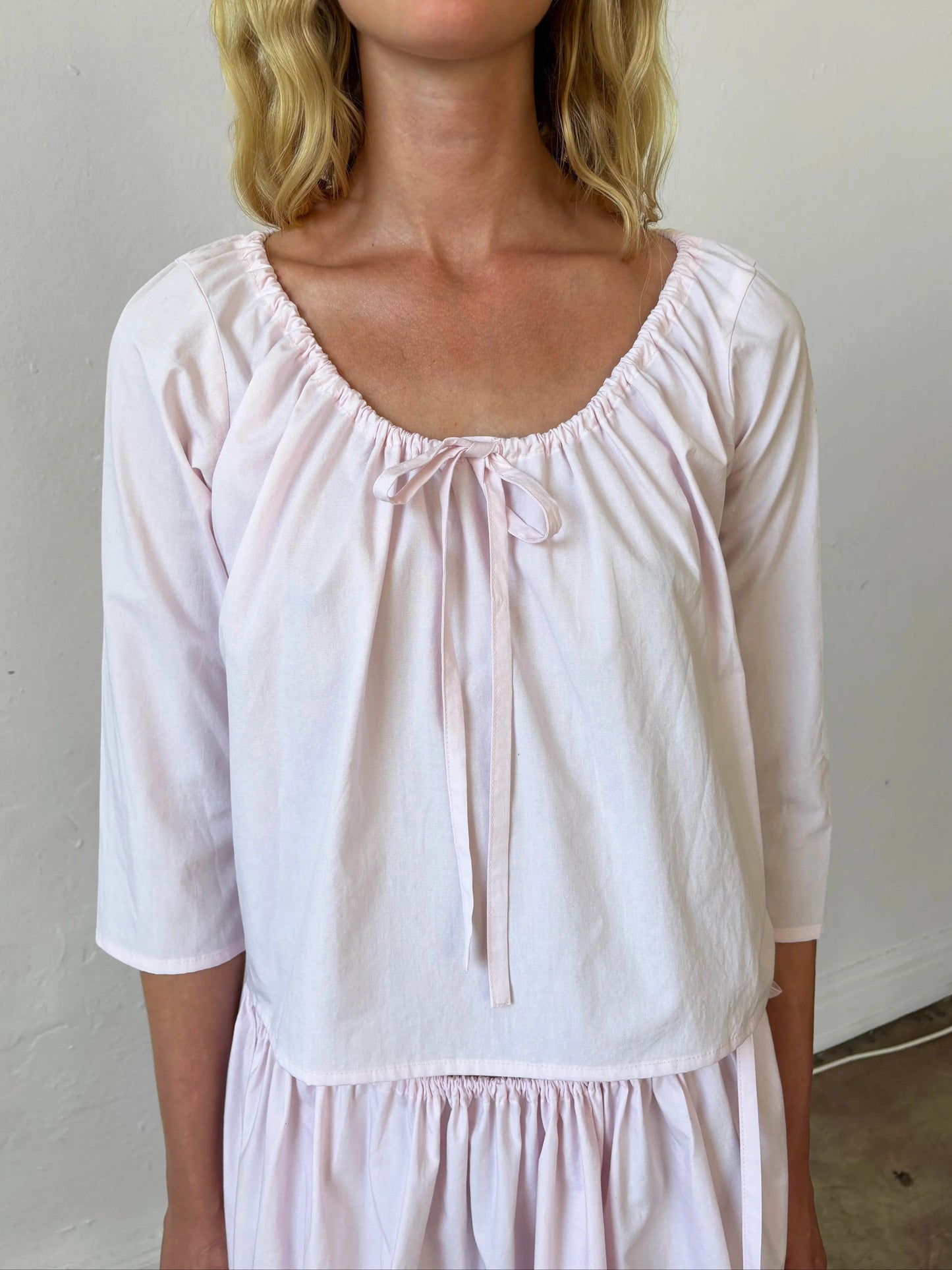 PRE ORDER: Scoop Top - Blush