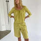 PRE ORDER: Scoop Top - Yellow