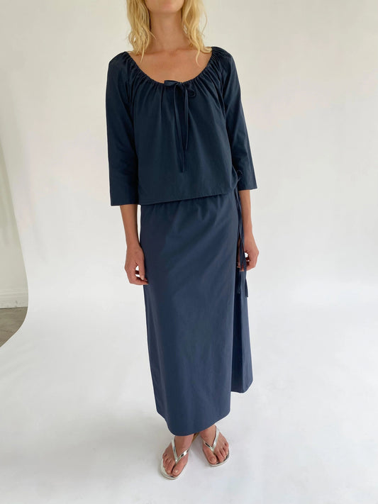 PRE ORDER: Scoop Top - Navy