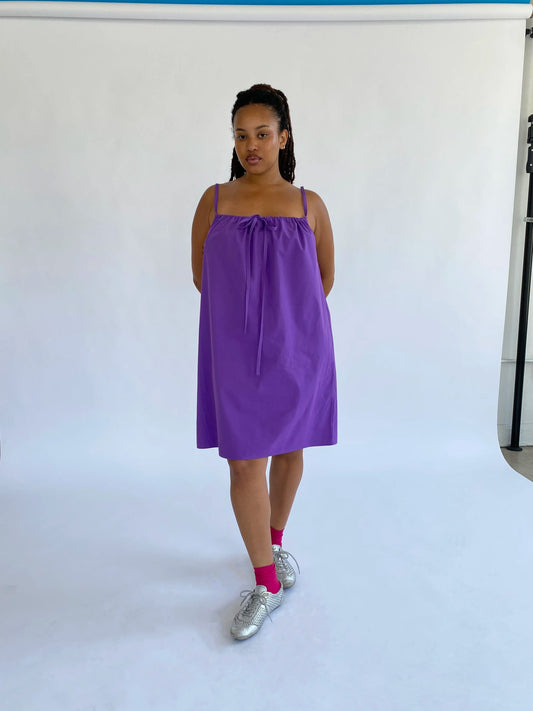 PRE ORDER: Bow Dress - Purple