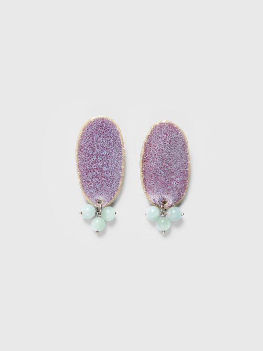 Crush Earrings - Indigo Tidepool