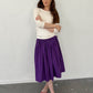 PRE ORDER: Tie Skirt - Purple