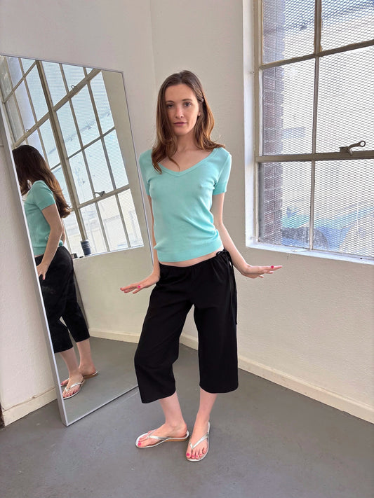 PRE ORDER: Tie Capri - Black
