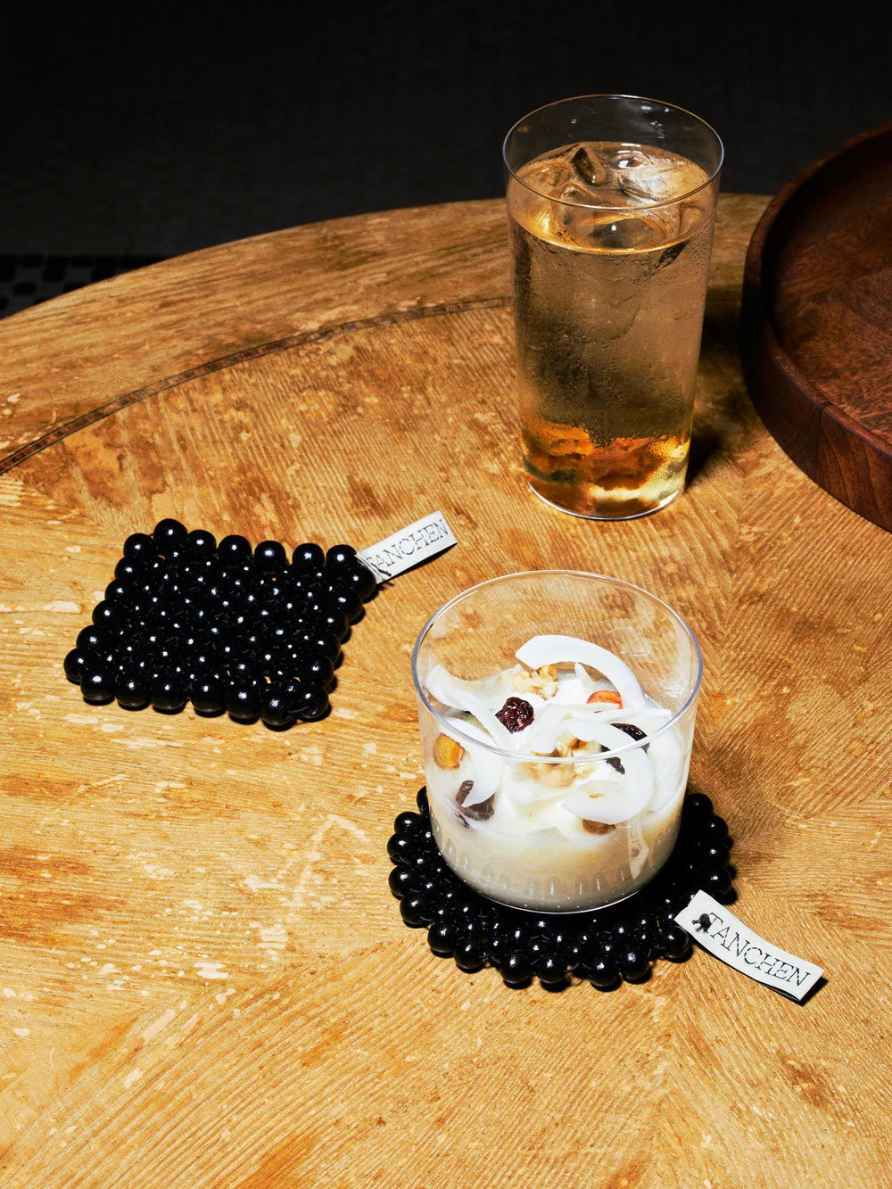 Yin/Yang Placemat Set - Mulberry