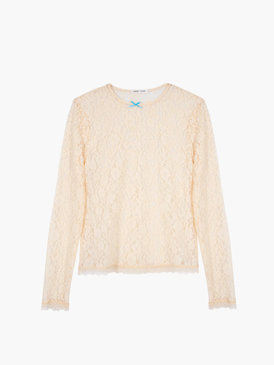 Scoby Top - Ivory Lace