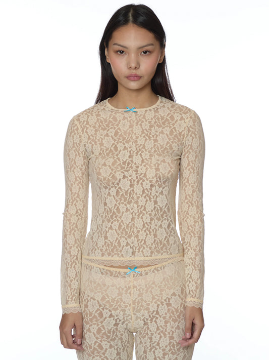 Scoby Top - Ivory Lace