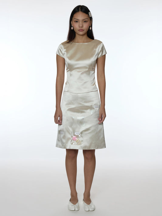 Keeps Skirt - Champagne