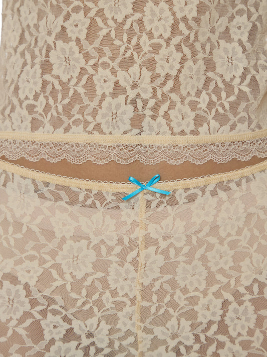 Barlow Capri - Ivory Lace