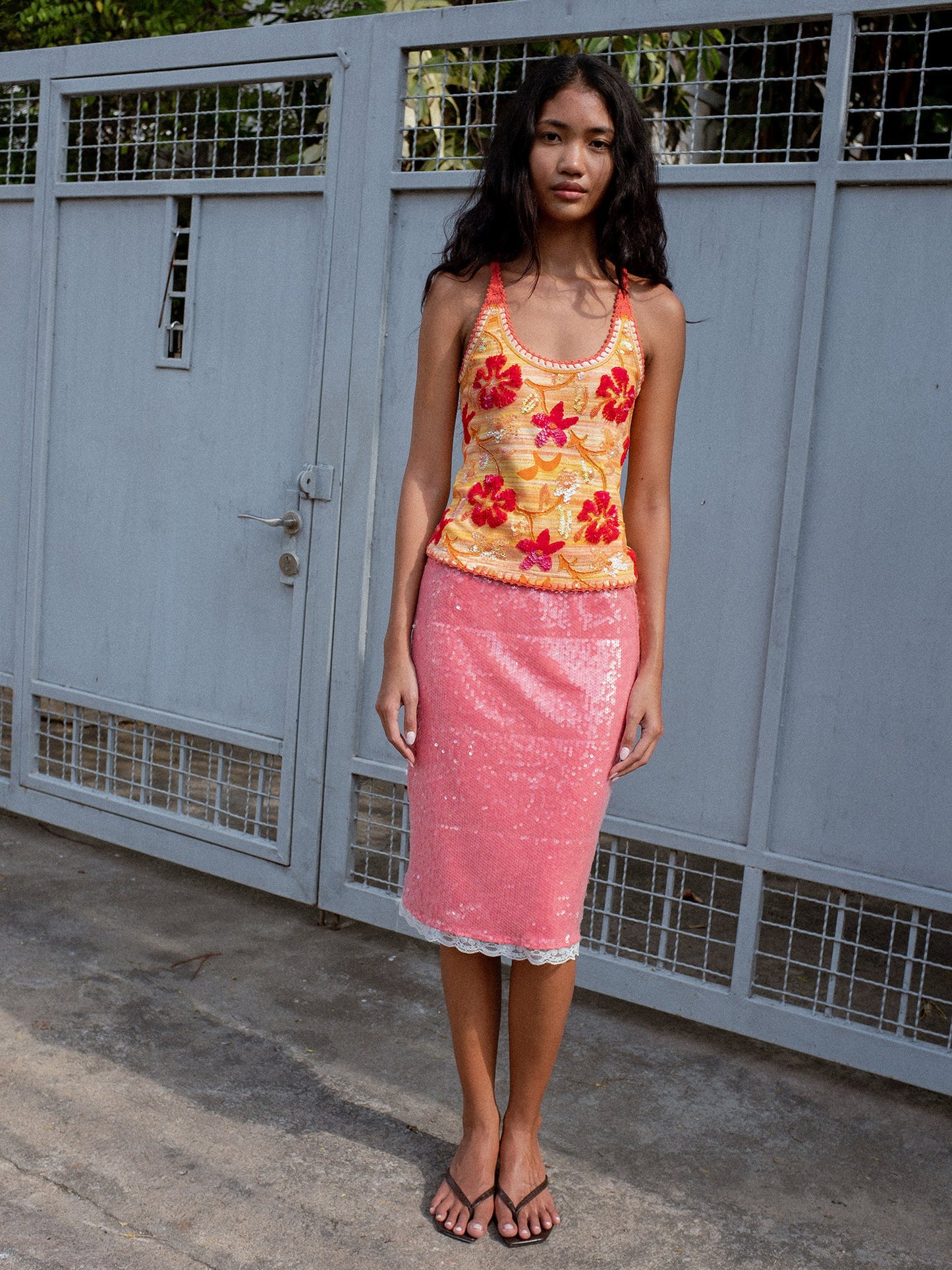 Ibisco Tank - Sunset