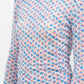 Bouquet Long Sleeve - Blue/Coral