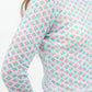 Bouquet Long Sleeve - Pink/Green