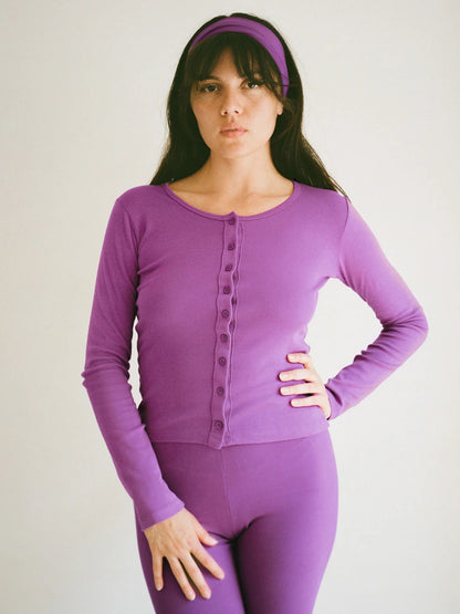 Sophie Cardigan - Fig