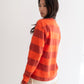 Skull Long Sleeve - Orange Stripe