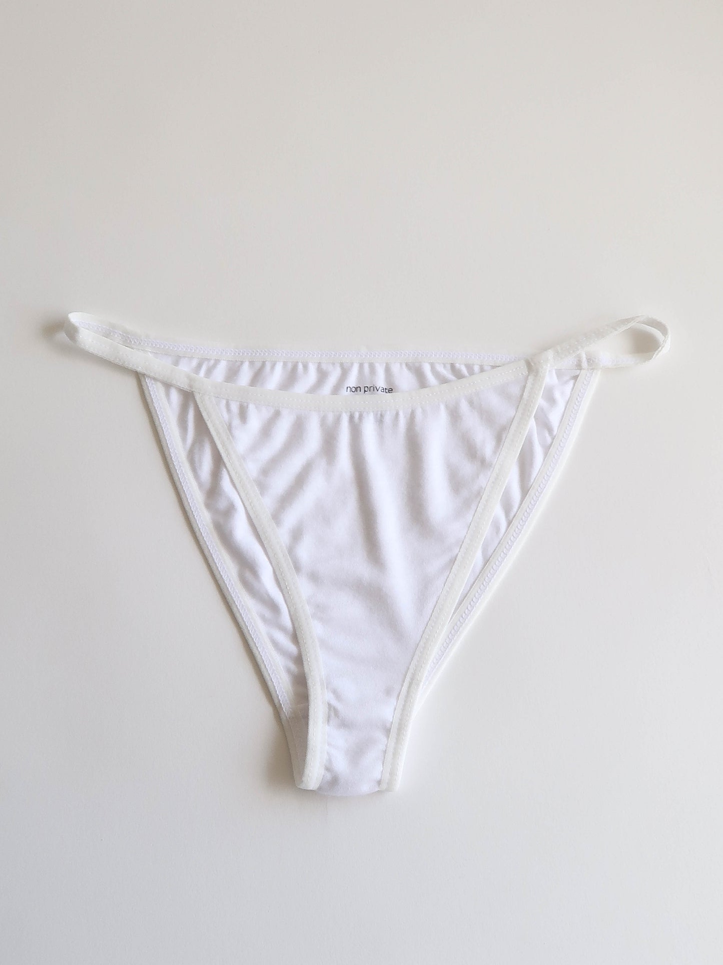 String Bikini - White